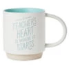 Hallmark A Teacher's Heart Mug, 16 Oz.