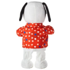 Hallmark Peanuts® Sunshine Vibe Snoopy Musical Plush With Motion, 13.5" -Hallmark Store Animated Snoopy Stuffed Animal in Polka Dot Shirt 1PAJ3530 03