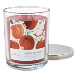 Hallmark Sweet Red Apple 3-Wick Jar Candle, 16 Oz. -Hallmark Store Apple Grove 3Wick Jar Candle 1BGC1080 03