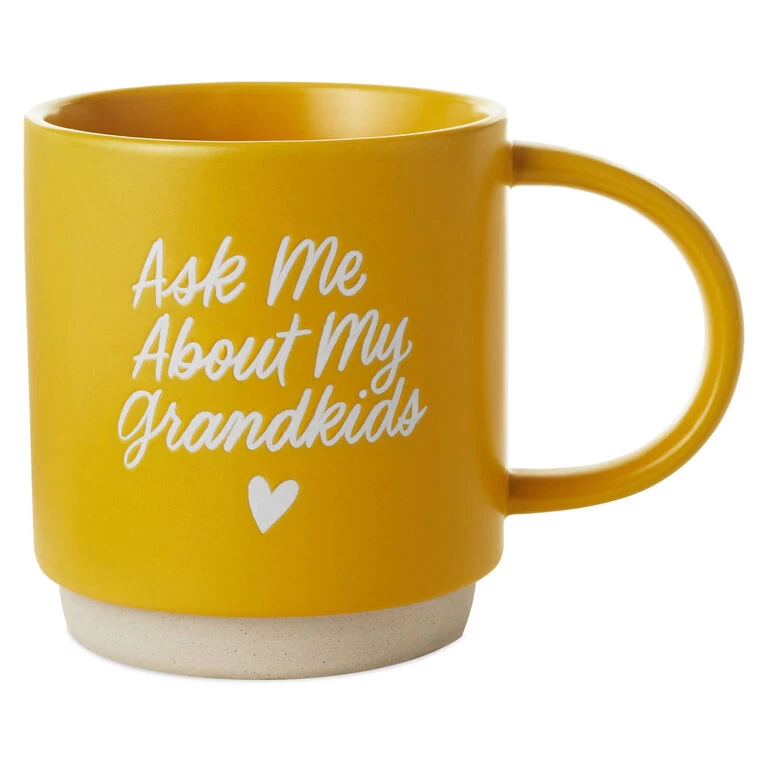 Ask Me About My Grandkids Mug, 16 oz. Hallmark Ask Me About My Grandkids Mug, 16 Oz. -Hallmark Store Ask Me About My Grandkids Ceramic Mug 1MUG3559 01