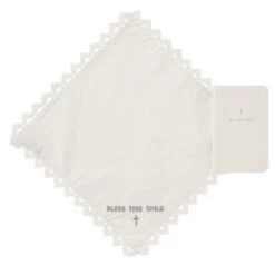 Hallmark Commemorative Handkerchief And First Bible Set