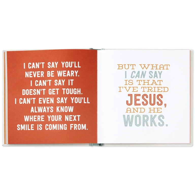 Because Jesus Book Hallmark Because Jesus Book -Hallmark Store Because Jesus Book 1BOK1484 04
