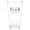 Hallmark Beer Is A Friend Pint Glass, 16 Oz. -Hallmark Store Beer Is a Friend Pint Glass 1BRW3227 01