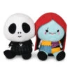 Hallmark Disney Tim Burton's The Nightmare Before Christmas Better Together Jack & Sally Magnetic Plush, 5" -Hallmark Store Better Together Jack Skellington and Sally Magnetic Plush 1BTG1002 01