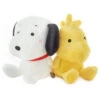 Hallmark Better Together Peanuts® Snoopy And Woodstock Magnetic Plush, 5.25" -Hallmark Store Better Together Peanuts Snoopy Woodstock Magnetic Plush 1BTG1003 01