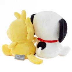 Hallmark Better Together Peanuts® Snoopy And Woodstock Magnetic Plush, 5.25" -Hallmark Store Better Together Peanuts Snoopy Woodstock Magnetic Plush 1BTG1003 03