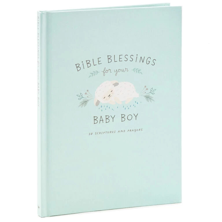 Bible Blessings for Your Baby Boy Book Hallmark Bible Blessings For Your Baby Boy Book -Hallmark Store Bible Blessings for Your Baby Boy Book 1BOK1473 01