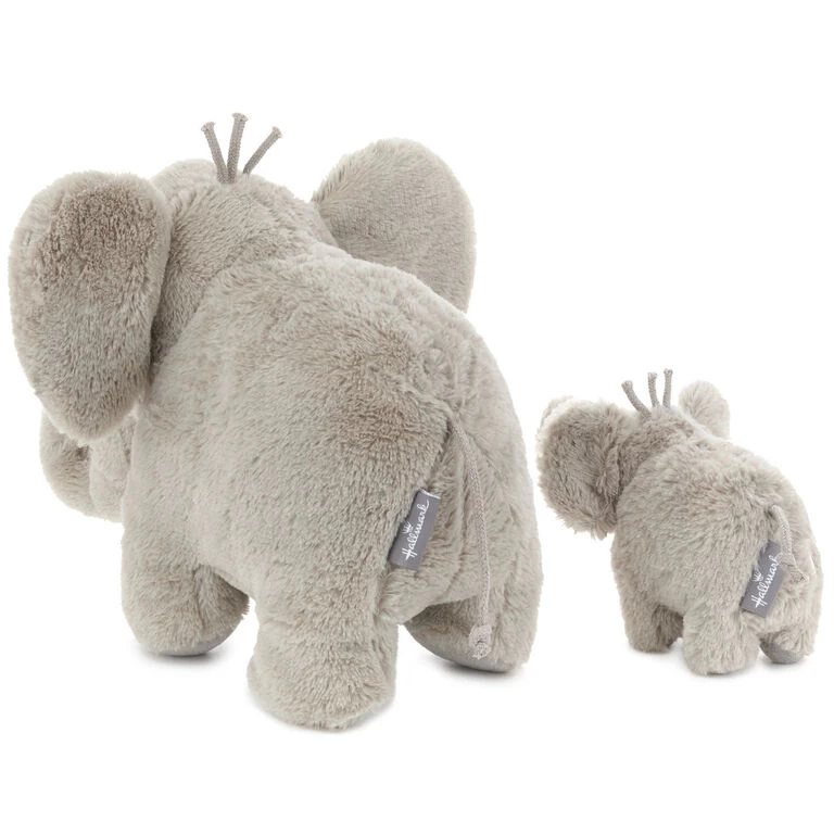 Big and Little Elephant Singing Stuffed Animals With Motion, 8" Hallmark Big And Little Elephant Singing Stuffed Animals With Motion, 8" -Hallmark Store Big and Little Elephant Singing Plush With Motion 1BBY4694 02