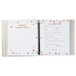 Hallmark Happy Birthday!: My Through-the-Years Memory Album -Hallmark Store Birthdays Memory Book and Photo Album for Ages 118 1BBA4144 03