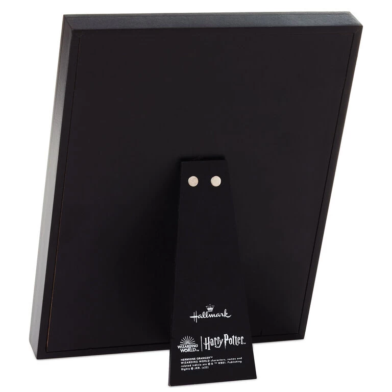 Harry Potter™ Friendship and Bravery Hermione Granger™ Framed Quote Sign, 8x10 Hallmark Harry Potter™ Friendship And Bravery Hermione Granger™ Framed Quote Sign, 8x10 -Hallmark Store Black and Gold Books and Hermione Quote Framed Sign 1HPO1085 02