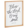 Hallmark Bless The Lord, O My Soul Wooden Quote Sign, 12x16