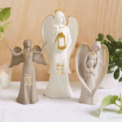 Hallmark Store -Hallmark Store Blessed Beyond Measure Angel Figurine With Light 1JOA1047 02