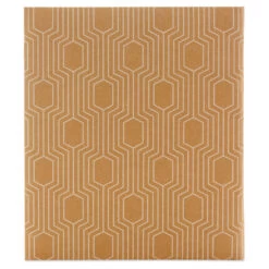 Hallmark Hexagons On Kraft Large Refillable Photo Album -Hallmark Store Brown Kraft Paper Geometric Refillable Photo Album 1EDY3155 05