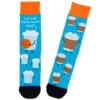 Hallmark Coffee Cups Playing Basketball Funny Crew Socks -Hallmark Store Coffee Cups Playing Basketball Funny Novelty Crew Socks 1SOX2086 01