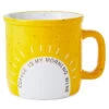 Hallmark Coffee Is My Morning Wine Mug, 15 Oz. -Hallmark Store Coffee is My Morning Wine Mug 1SMU1102 01