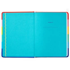 Hallmark Crayola® Every Shade Of Happy Hardback Notebook -Hallmark Store Crayola Rainbow Stripe Hardcover Notebook 3HWJ2112 03