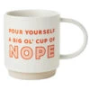 Hallmark Cup Of Nope Funny Mug, 16 Oz. -Hallmark Store Cup of Nope Funny Coffee Mug 1MUG3517 01
