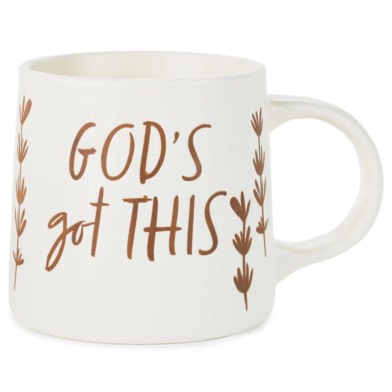 God's Got This Mug, 14 oz. Hallmark God's Got This Mug, 14 Oz. -Hallmark Store DaySpring Gods Got This Coffee Mug 1REL2041 01