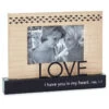 Hallmark I Have You In My Heart Picture Frame, 4x6 -Hallmark Store DaySpring Love Wood and Metal Picture Frame 1REL2012 01