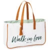 Hallmark Walk In Love Canvas Tote Bag