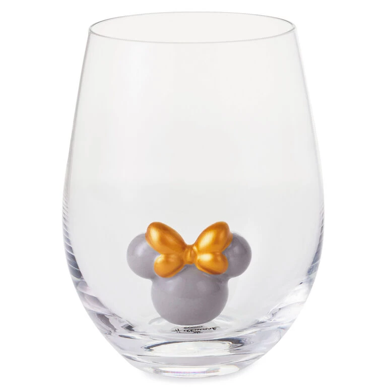 Disney Minnie Mouse Ears Silhouette Stemless Glass, 13 oz. Hallmark Disney Minnie Mouse Ears Silhouette Stemless Glass, 13 Oz. -Hallmark Store Disney Minnie Mouse Ears Silhouette Stemless Glass 1DYG2047 01