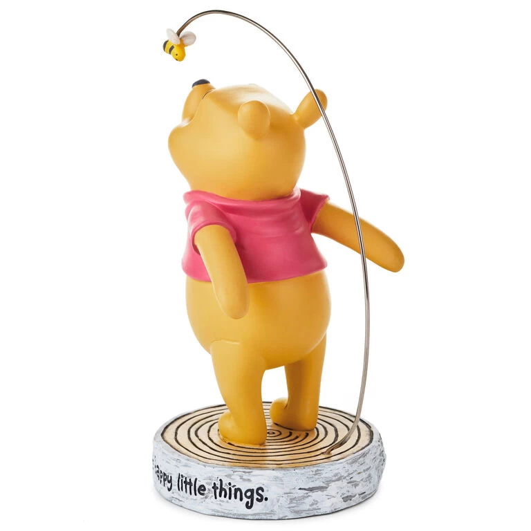 Disney Winnie the Pooh Happy Little Things Figurine, 5.25" Hallmark Disney Winnie The Pooh Happy Little Things Figurine, 5.25" -Hallmark Store Disney Winnie the Pooh Happy Little Things Figurine 1DYG2052 02