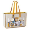 Hallmark Walt Disney World 50th Anniversary "it's A Small World" Canvas Tote Bag -Hallmark Store Disney World its a small world Ride Tote Bag 1DYG2075 01