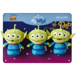 Hallmark Itty Bittys® Disney/Pixar Toy Story Aliens Mini Plush, Set Of 3 -Hallmark Store DisneyPixar Toy Story Aliens Mini Plush itty bittys 1KDD2125 03