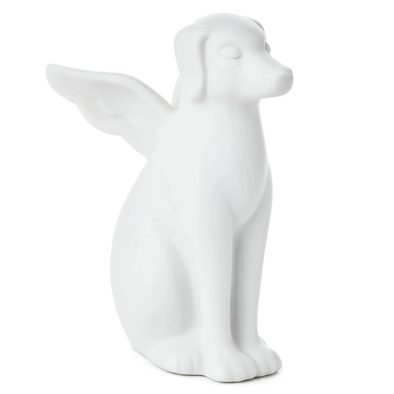 Dog Angel Figurine Pet Memorial Gift, 4.25" Hallmark Dog Angel Figurine Pet Memorial Gift, 4.25" -Hallmark Store Dog Angel Figurine 1JOA1042 01
