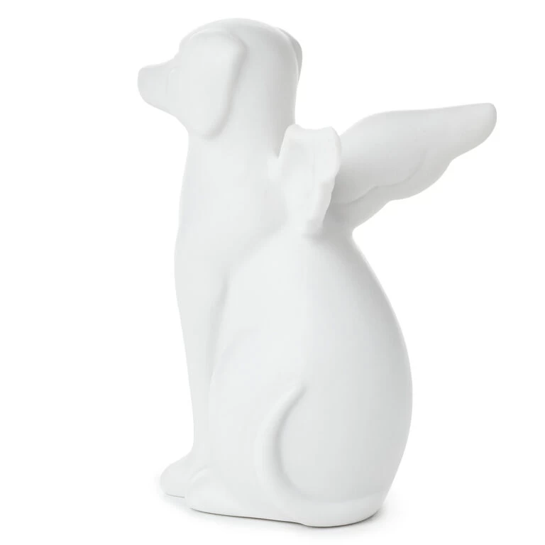 Dog Angel Figurine Pet Memorial Gift, 4.25" Hallmark Dog Angel Figurine Pet Memorial Gift, 4.25" -Hallmark Store Dog Angel Figurine 1JOA1042 03
