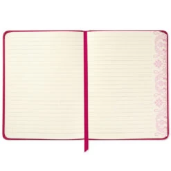 Hallmark Embossed Border Fuchsia Faux Leather Notebook 5 Hallmark Embossed Border Fuchsia Faux Leather Notebook -Hallmark Store Embossed Border Fuchsia Faux Leather Notebook 5HWJ6937 04