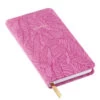 Hallmark Etched Leaves Pink Slim Notebook -Hallmark Store Etched Leaves Pink Slim Journal 1HWJ3808 01