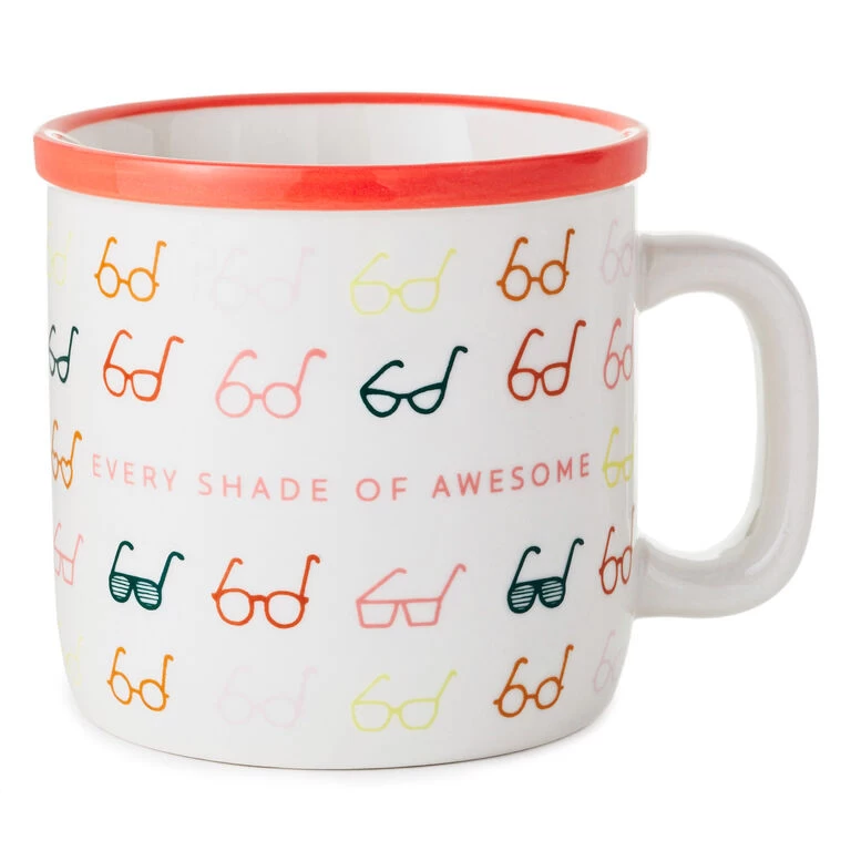 Every Shade of Awesome Ceramic Mug, 15 oz. Hallmark Every Shade Of Awesome Ceramic Mug, 15 Oz. -Hallmark Store Every Shade of Awesome Mug 1BRW3232 01