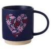 Hallmark Floral Heart Mug, 16 Oz. -Hallmark Store Floral Heart Ceramic Mug 1MUG3545 01