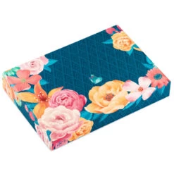 Hallmark Floral Stationery Set And Desk Organizer Box -Hallmark Store Floral Stationery Set and Desk Organizer Box 5STZ5100 05