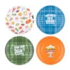 Hallmark Friends Assorted Appetizer Plates, Set Of 4 -Hallmark Store Friends Appetizer Plate Assortment 1PCL1042 01