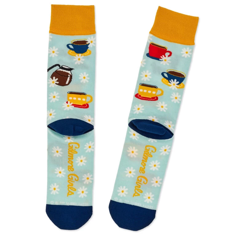 Gilmore Girls Life's Short, Talk Fast Crew Socks Hallmark Gilmore Girls Life's Short, Talk Fast Crew Socks -Hallmark Store Gilmore Girls Lifes Short Talk Fast Crew Socks 1PCL1011 02