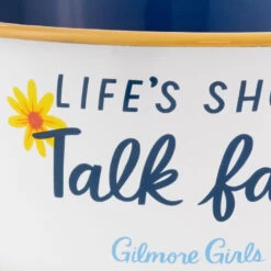 Hallmark Gilmore Girls Life's Short, Talk Fast Popcorn Bowl -Hallmark Store Gilmore Girls Lifes Short Talk Fast Popcorn Bowl 1PCL1010 04