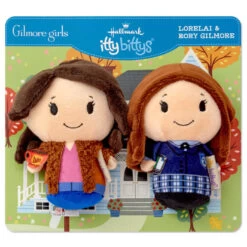 Hallmark Itty Bittys® Gilmore Girls Lorelai And Rory Gilmore Plush, Set Of 2 -Hallmark Store Gilmore Girls Rory and Lorelai Plush itty bittys 1KDD2138 03