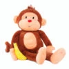 Hallmark Goin' Bananas Monkey Singing Stuffed Animal, 12" 2 Hallmark Goin' Bananas Monkey Singing Stuffed Animal, 12" -Hallmark Store Goin Bananas Interactive Monkey Stuffed Animal With Sound 1PSB2187 01