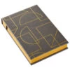 Hallmark Gold Geometric Faux Leather Small List Pad -Hallmark Store Gold Geometric Faux Leather Small Memo Pad 1SOM3821 01