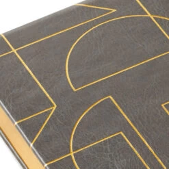 Hallmark Gold Geometric Faux Leather Small List Pad 5 Hallmark Gold Geometric Faux Leather Small List Pad -Hallmark Store Gold Geometric Faux Leather Small Memo Pad 1SOM3821 04
