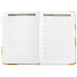 Hallmark Gold Polka Dots Address Book -Hallmark Store Gold Polka Dots Address Book 1ADD1620 04