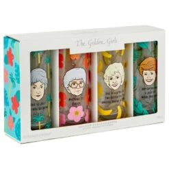 Hallmark The Golden Girls Glasses, Set Of 4 -Hallmark Store Golden Girls Drinking Glasses Set of 4 1GOL1049 03