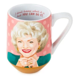 Hallmark Rose The Golden Girls You Can Do It Mug, 15 Oz. -Hallmark Store Golden Girls Rose Mug 1GOL1036 03