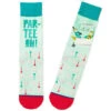 Hallmark Par-tee On Golf Funny Crew Socks -Hallmark Store Golf Balls and Tees Funny Novelty Crew Socks 1SOX2077 01