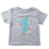 Hallmark Gray First Birthday T-Shirt, 12 Months 2 Hallmark Gray First Birthday T-Shirt, 12 Months -Hallmark Store Gray First Birthday TShirt 1BBY4773 01