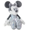 Hallmark Disney 100 Years Of Wonder Minnie Mouse Plush, 15.5" -Hallmark Store Gray and Iridescent Minnie Mouse Stuffed Animal 1DYG2078 01