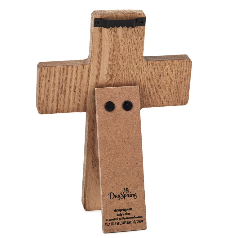Grow With Our Lord Wood and Ceramic Cross, 7" Hallmark Grow With Our Lord Wood And Ceramic Cross, 7" -Hallmark Store Grow With Our Lord Wood and Ceramic Cross 1REL1085 02