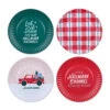 Hallmark Channel Appetizer Plates, Set Of 4 -Hallmark Store Hallmark Channel Assorted Ceramic Appetizer Plates 1XKT3528 01